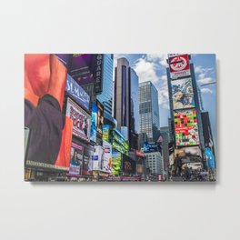 Times Square NYC Metal Print | Newyork, Manhattan, Life, Money, Streetphotography, Photo, Queens, Entertainment, City, 7Th 