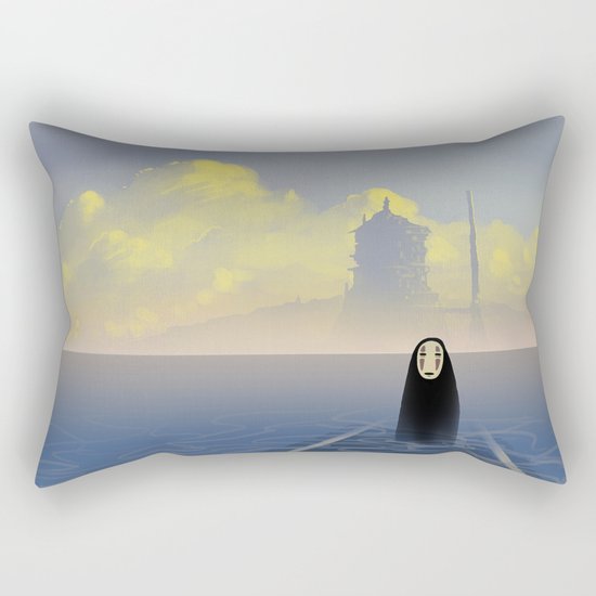 Kaonashi Rectangular Pillow