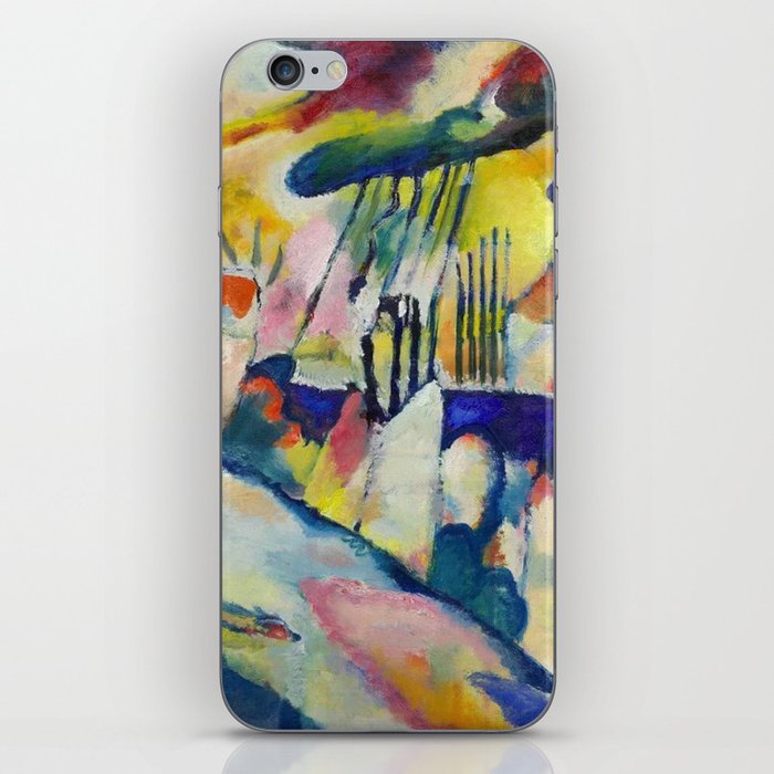 Wassily Kandinsky Landscape with Rain iPhone Skin