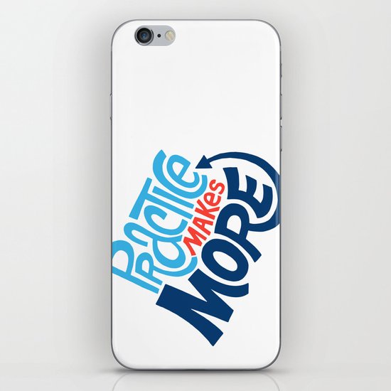 Practice Makes More Practice iPhone & iPod Skin