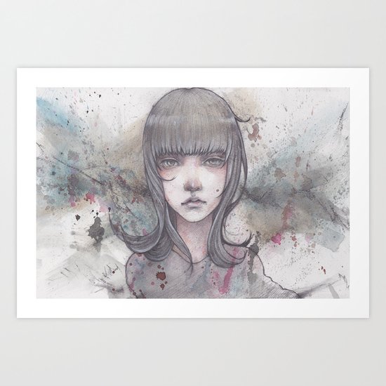 passed away Art Print