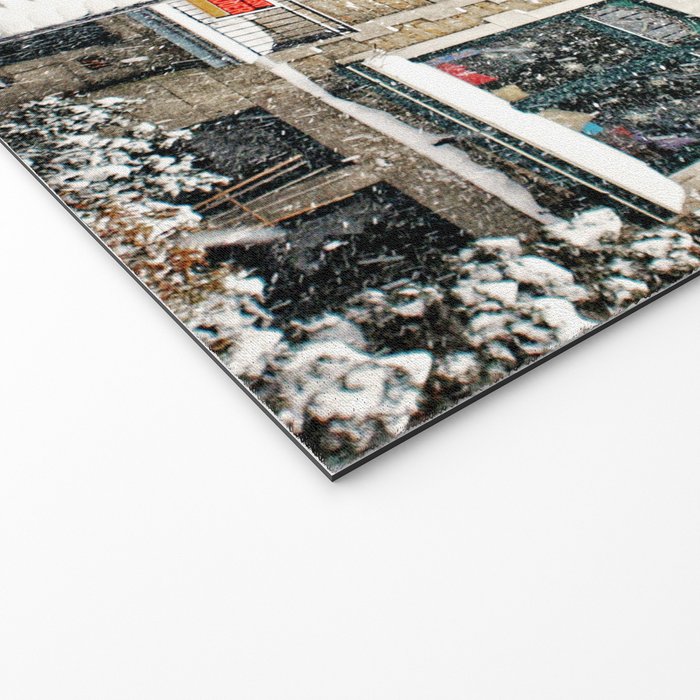 The Enchanting Winter Welcome Mat By Thelonelypixel Society6