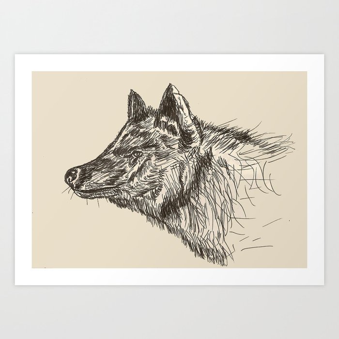 wolf Art Print