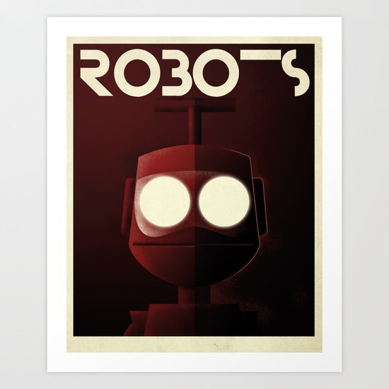 Robots - Nono Art Print