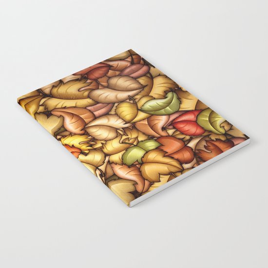 Autumn Is Falling Notebook