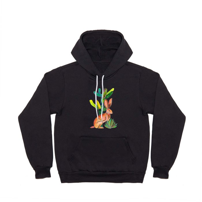 Hare and Cactus Hoody