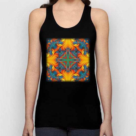 Mandala #8 Unisex Tank Top