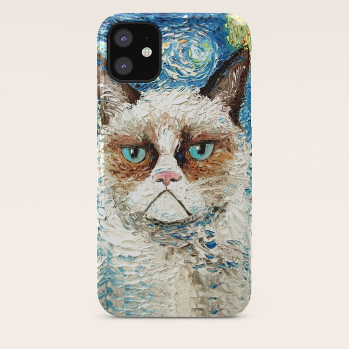 Grumpy Cat Is Still Grumpy Iphone Case By Sagittariusgallery
