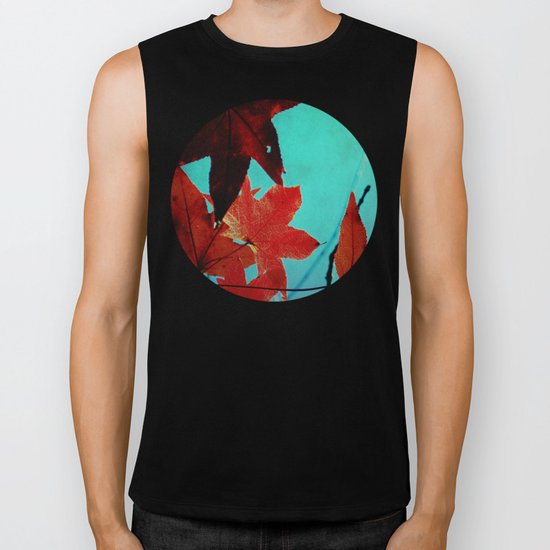 The Colors of Fall Biker Tank