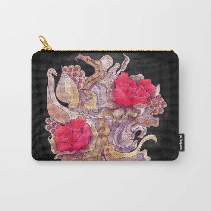 Blooms Carry-All Pouch
