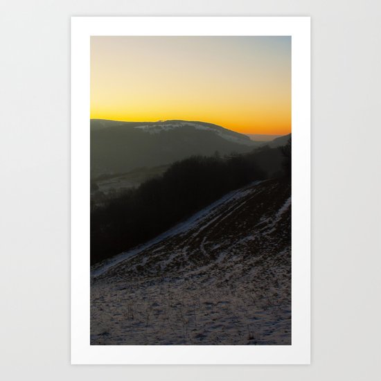 Once up on an east Art Print