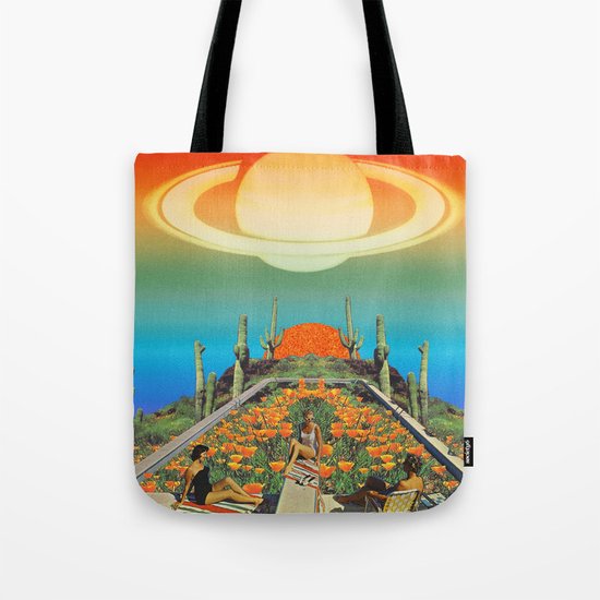 Pool of flowers Tote Bag
