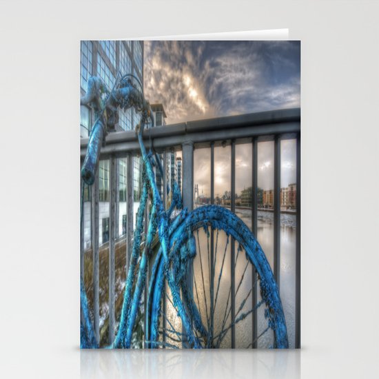 Fishy bike Stationery Cards