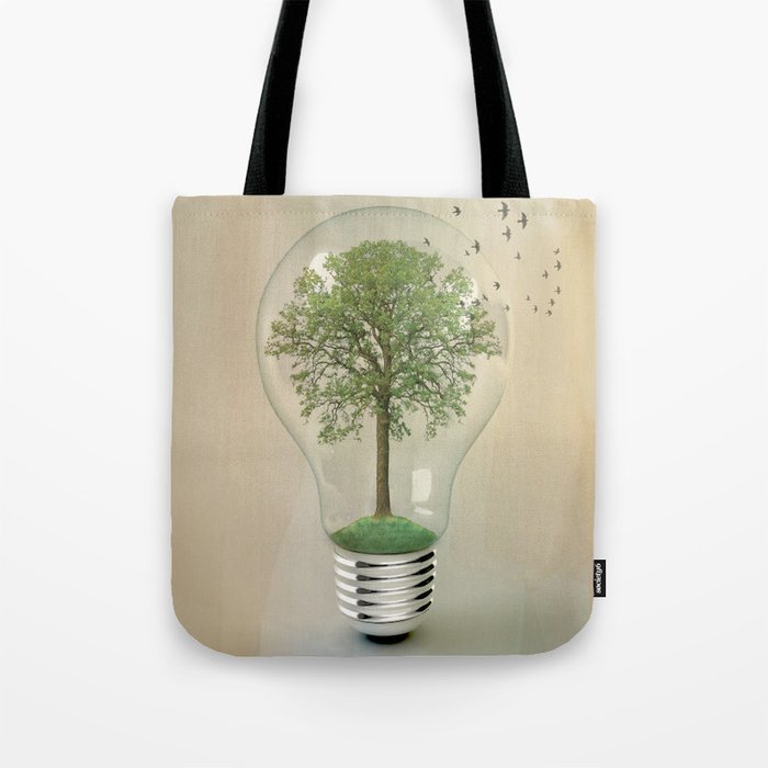 green ideas Tote Bag