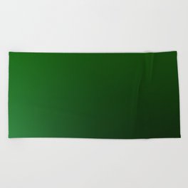 44 Green Gradient Background 220713 Minimalist Art Valourine Digital Design Beach Towel