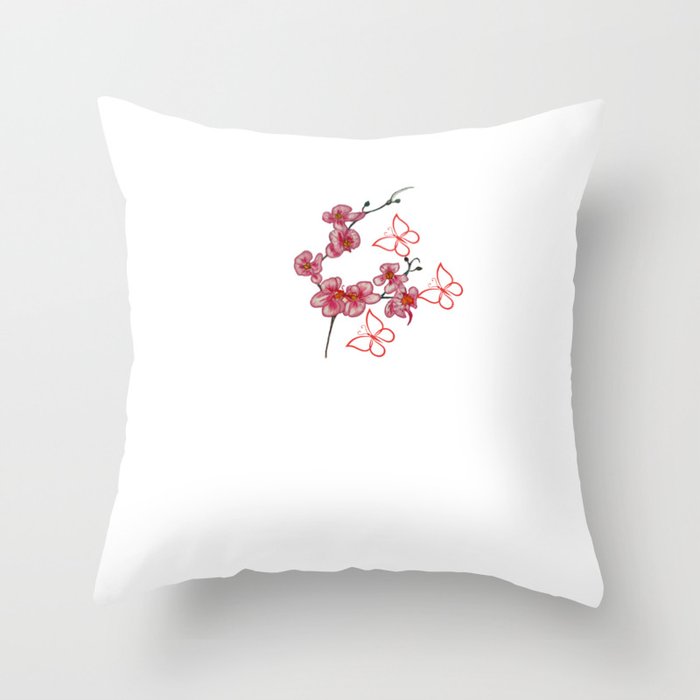 sacura Throw Pillow