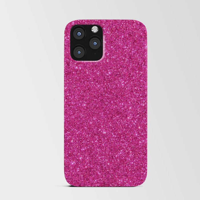 pink glitter fairytale iPhone Card Case