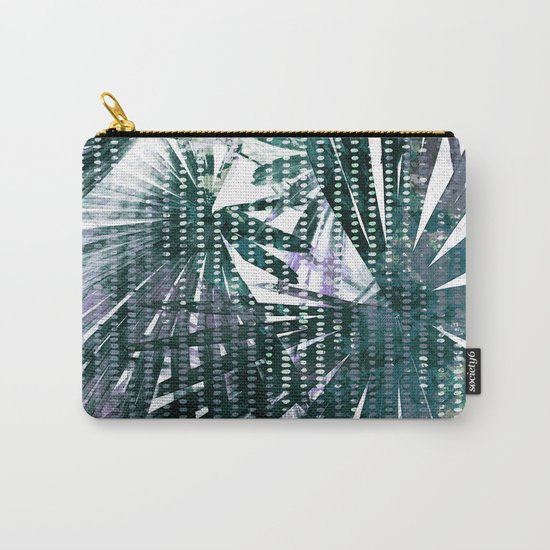 Fan Palms Theme Carry-All Pouch