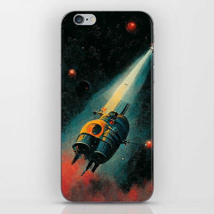 Vintage Deep Space Exploration Series - 04 iPhone Skin