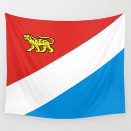 flag of Primorsky Wall Tapestry