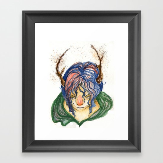 Forest Spirit Framed Art Print