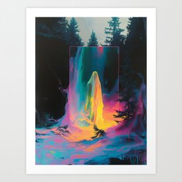 ghosts... s1v5 Art Print