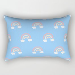Funny Rainbow Rectangular Pillow