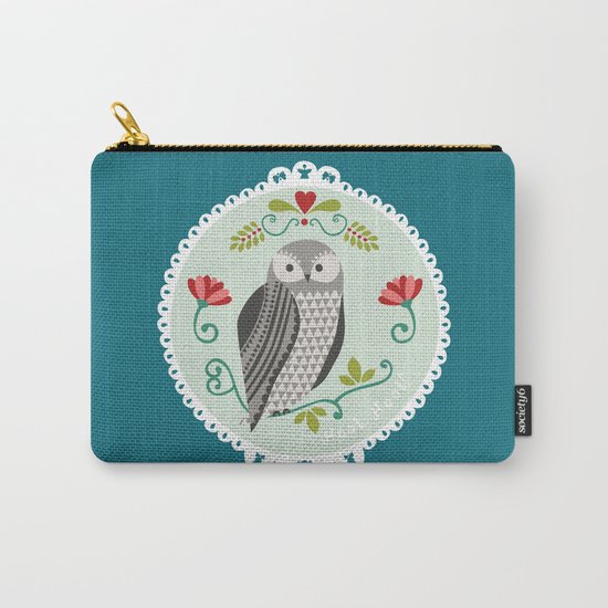 Piccola Damigella Gufo Carry-All Pouch