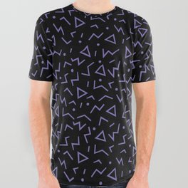Memphis Pattern 15 - 80s Retro All Over Graphic Tee