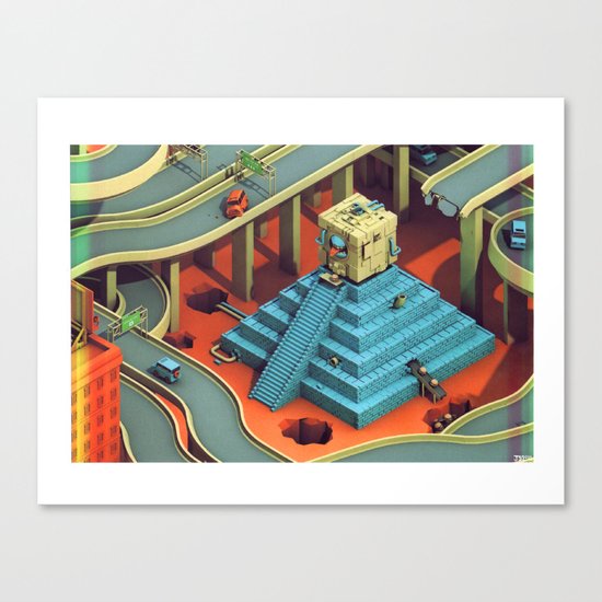 Culture Apparatus @ Exit 7 Canvas Print