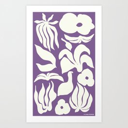 Plants College 2 Art Print