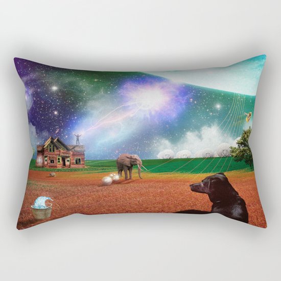 A Most Unusual Evening Rectangular Pillow