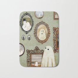 There's A Ghost in the Portrait Gallery Bath Mat