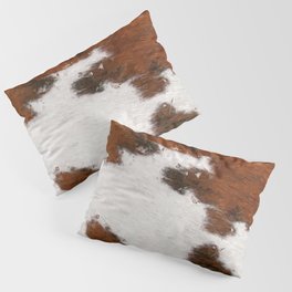 Modern Hygge Cowhide  Pillow Sham