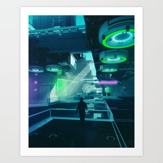 TURBINE.FOUR (everyday 11.05.16) Art Print