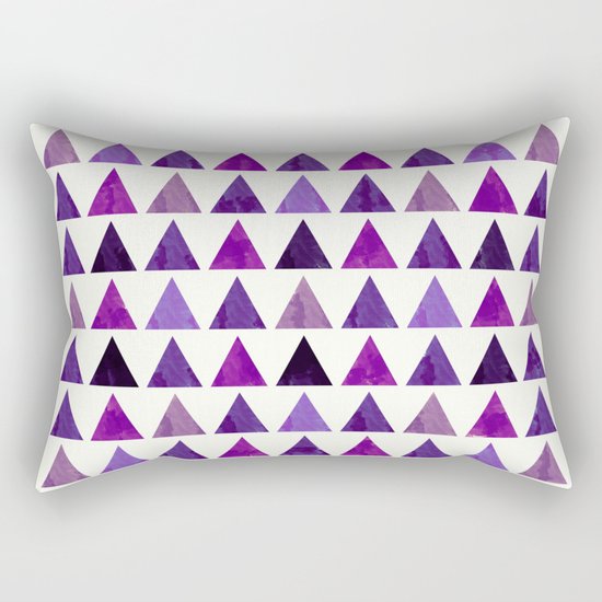 Lovely Geometric Pattern II Rectangular Pillow