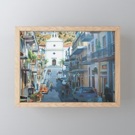 Sicily - Cattolica Eraclea Framed Mini Art Print