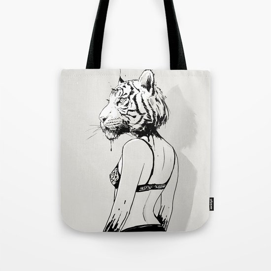 Bloody Tigress Tote Bag