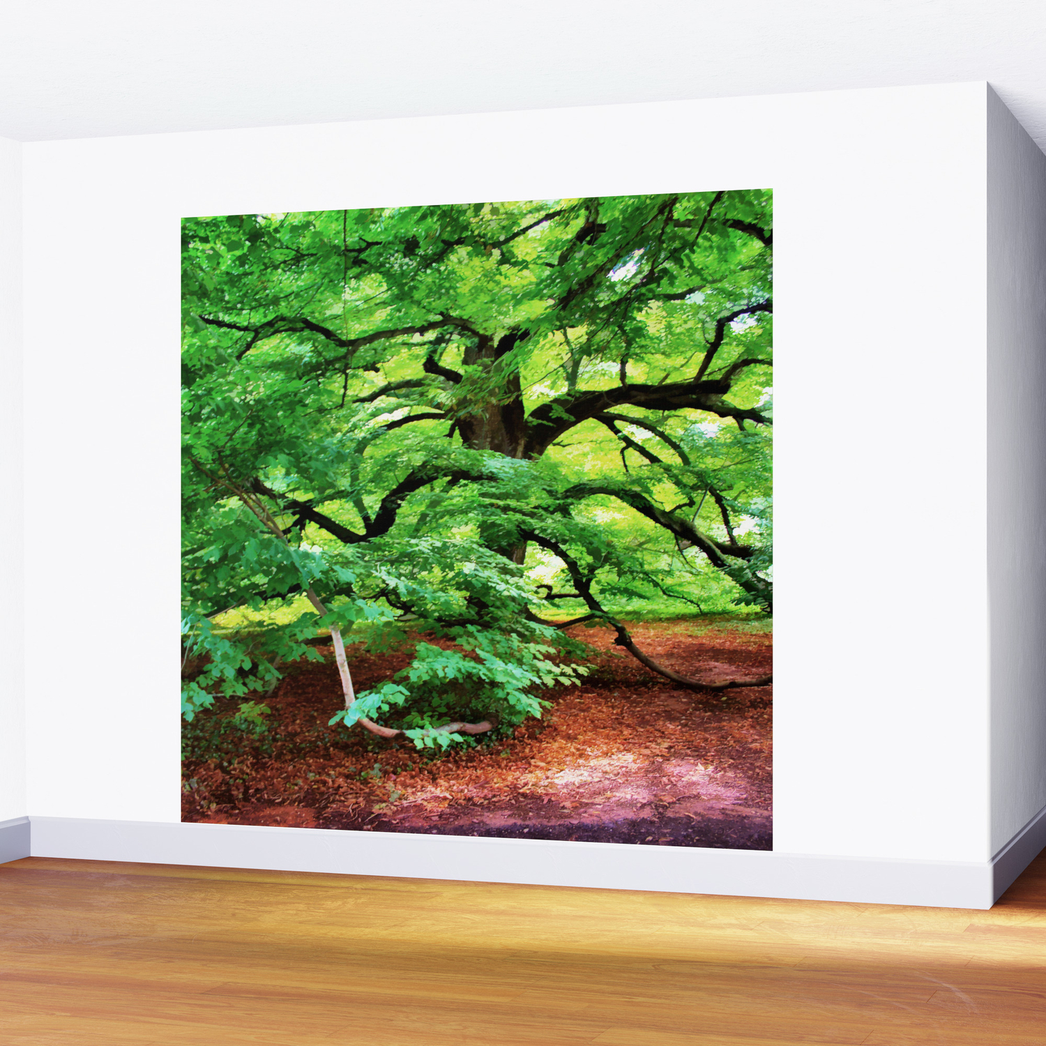 Century Oak Tree Wall Mural By Judypalkimas Society6