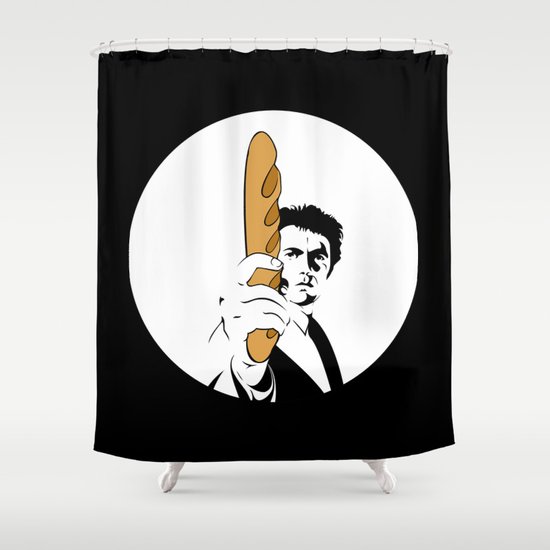 Go ahead, bake my day II Shower Curtain
