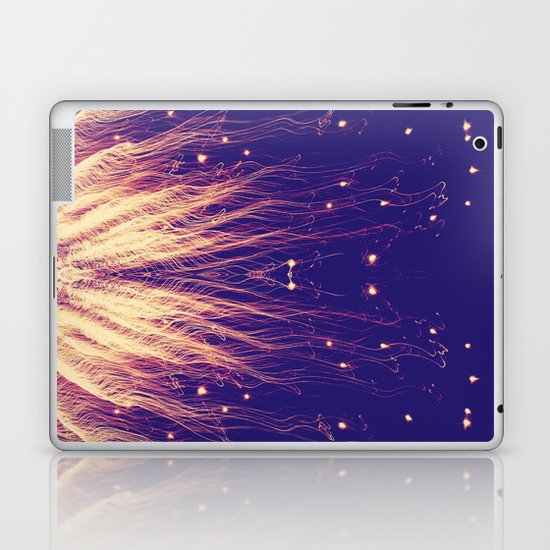 Fire Hair Laptop & iPad Skin