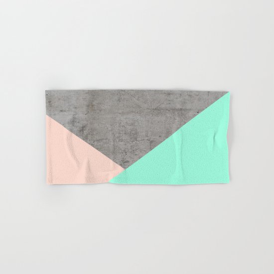 Concrete Collage Hand & Bath Towel