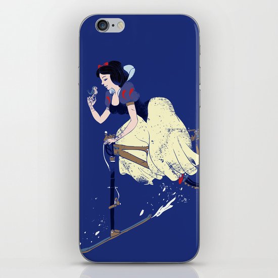 Snow Bike iPhone & iPod Skin