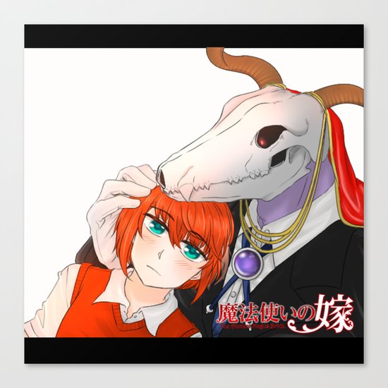 Get Wallpaper Mahoutsukai No Yome Canvas Print By Alienitynera Society6 Desktop Wallpaper
