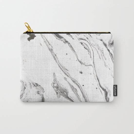 Minimalist marble Carry-All Pouch