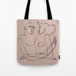 Couple Tote Bag