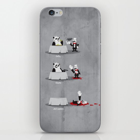 Eating Habits of the Panda iPhone & iPod Skin