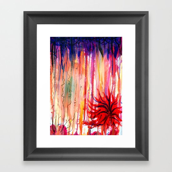 manalone Framed Art Print