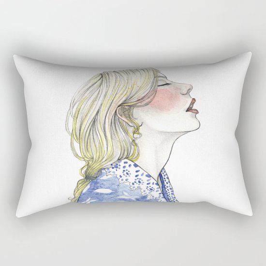 Dreaming Rectangular Pillow