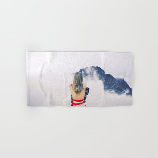 USA Girl Hand & Bath Towel
